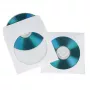 Hama χάρτινες θήκες CD, λευκές, 100 τεμ./συσκευασία, 1 δίσκος