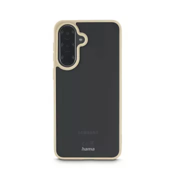 Θήκη κινητού HAMA Frame Protect για Samsung Galaxy A57 5G – τύπος θήκης, κατάλληλη για οθόνη 17 cm (6,7 ίντσες), μπεζ διαφανής