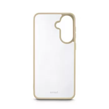 Θήκη κινητού HAMA Frame Protect για Samsung Galaxy A57 5G – τύπος θήκης, κατάλληλη για οθόνη 17 cm (6,7 ίντσες), μπεζ διαφανής