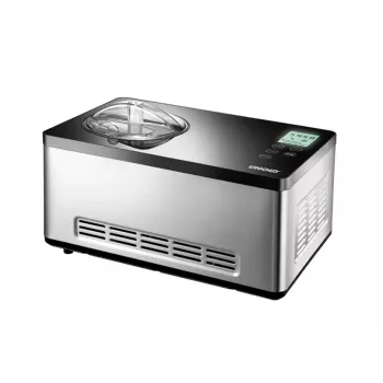 Unold 48845 Μηχανή παγωτού με συμπιεστή 2 L 180 W Μαύρο, Ανοξείδωτο ατσάλι