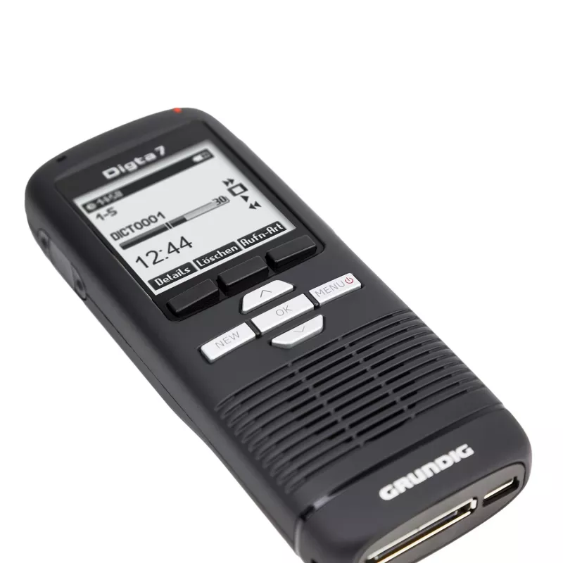Grundig Digta 7 Stand-Alone-Kit Εσωτερική μνήμη & Κάρτα flash μνήμης Μαύρο