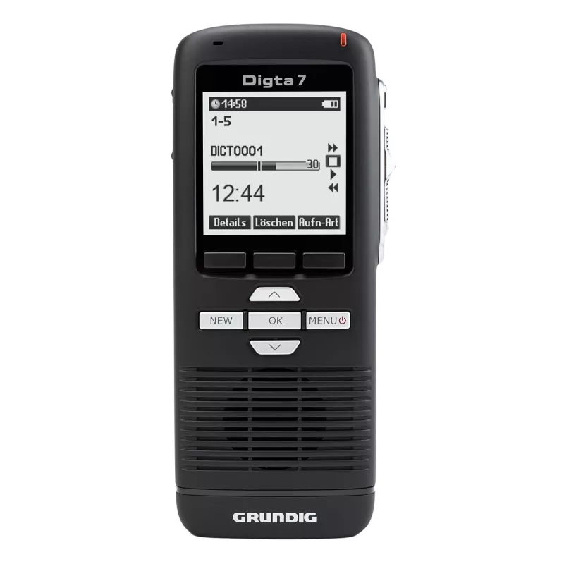 Grundig Digta 7 Stand-Alone-Kit Εσωτερική μνήμη & Κάρτα flash μνήμης Μαύρο