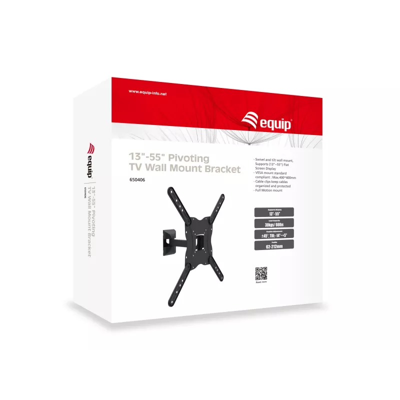 Equip Περιστρεφόμενη βάση τοίχου TV 13 inch-55 inch