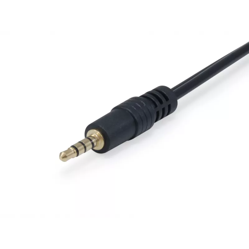Equip 147943 Καλώδιο ήχου 1,5 m 2 x 3,5 mm 3,5 mm Μαύρο