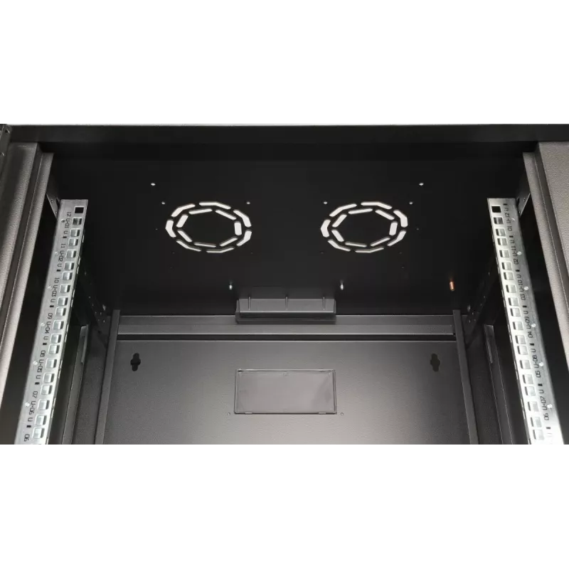 Equip Pro Mount Rack 19 inch, 12U, 600X450MM, RAL9005 Μαύρο