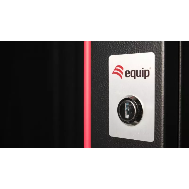 Equip Pro Mount Rack 19 inch, 12U, 600X450MM, RAL9005 Μαύρο