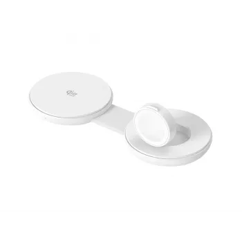 Conceptronic GORGON04W 2-in-1 αναδιπλούμενος μαγνητικός ασύρματος φορτιστής Qi2 25W