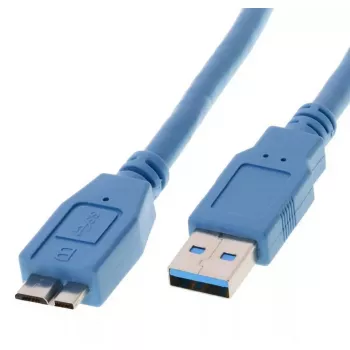 Καλώδιο USB Helos 014688 USB 3.2 Gen 1 1m μπλε