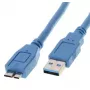 Καλώδιο USB Helos 014688 USB 3.2 Gen 1 1m μπλε