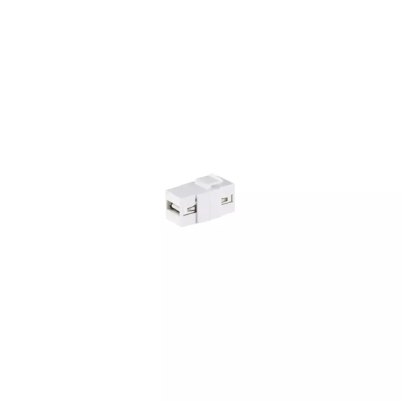 Μονάδα Keystone ShiverPeaks S/CONN 08-10043 επίπεδη λευκό USB A