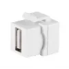 Μονάδα Keystone ShiverPeaks 08-10044 επίπεδη λευκό USB A