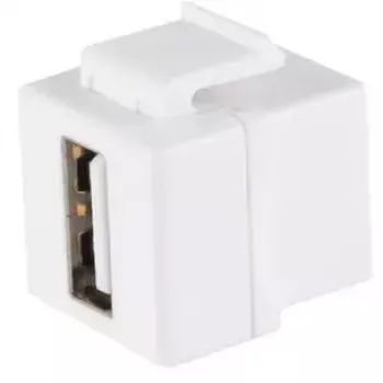 Μονάδα Keystone ShiverPeaks 08-10044 επίπεδη λευκό USB A