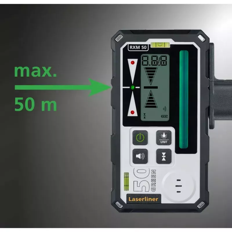 Αποστασιόμετρο λέιζερ Laserliner RangeXtender M50 μαύρο εμβέλεια 50m