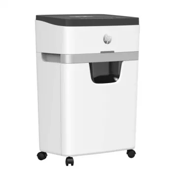 Καταστροφέας εγγράφων HP OneShred 12MC μικροκοπή 2x15 mm 12 φύλλα 25 L 65 dB 220 mm λευκό