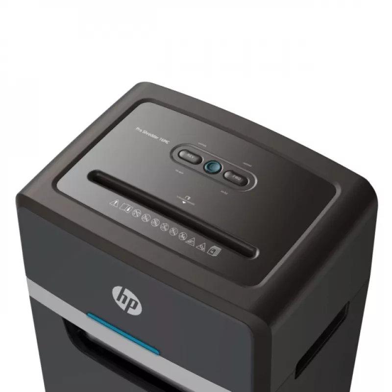 Καταστροφέας εγγράφων HP Pro Shredder 16MC μικροκοπή 55 dB 22 cm μαύρο