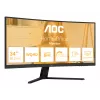AOC B3 CU34B3E οθόνη υπολογιστή 86,4 cm (34 inch) 3440 x 1440 Pixel Wide Quad HD LED μαύρο