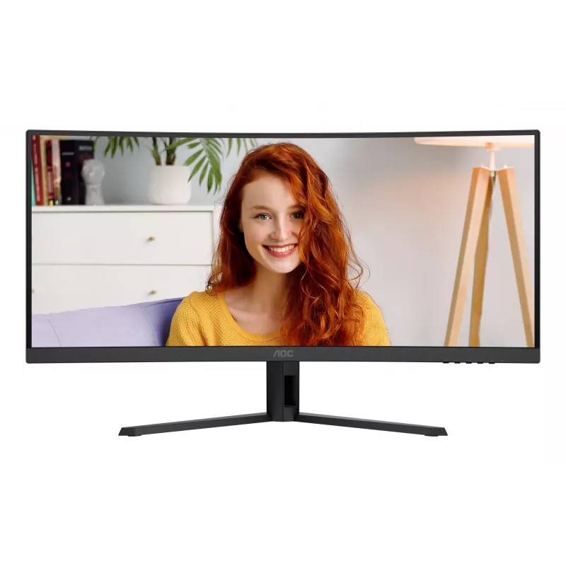 AOC B3 CU34B3E οθόνη υπολογιστή 86,4 cm (34 inch) 3440 x 1440 Pixel Wide Quad HD LED μαύρο