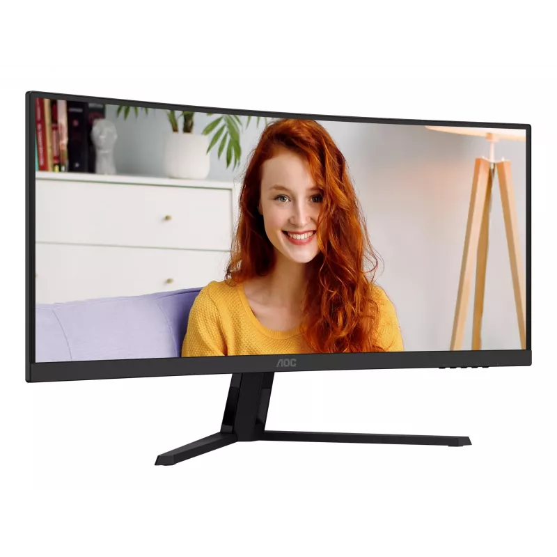 AOC B3 CU34B3E οθόνη υπολογιστή 86,4 cm (34 inch) 3440 x 1440 Pixel Wide Quad HD LED μαύρο