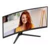 AOC B3 CU34B3E οθόνη υπολογιστή 86,4 cm (34 inch) 3440 x 1440 Pixel Wide Quad HD LED μαύρο
