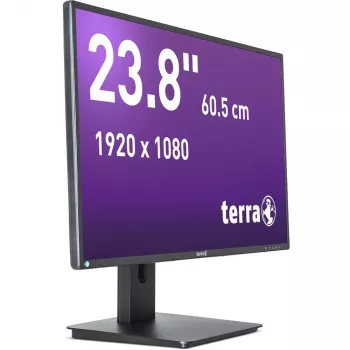 TERRA 3030250 οθόνη υπολογιστή 60,5 cm (23,8 inch) 1920 x 1080 Pixel Full HD LED μαύρο