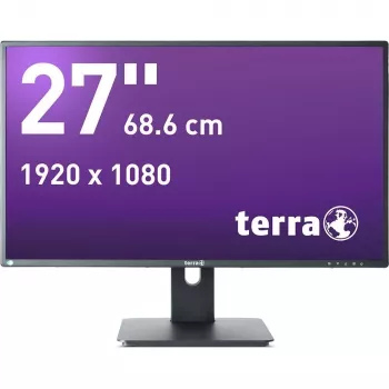 TERRA LCD/LED 2756W PV V4 μαύρο GREENLINE PLUS οθόνη υπολογιστή 68,6 cm (27 inch) 1920 x 1080 Pixel Full HD μαύρο