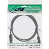 InLine Καλώδιο FireWire 400 σε 800 1394b (βύσμα 4/9-Pin, 1,8 m), μαύρο