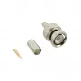 InLine Βύσμα crimp BNC για καλώδιο βίντεο RG59, μπρούτζος, 7 g, 70 mm, 123 mm, 15 mm, 9 g