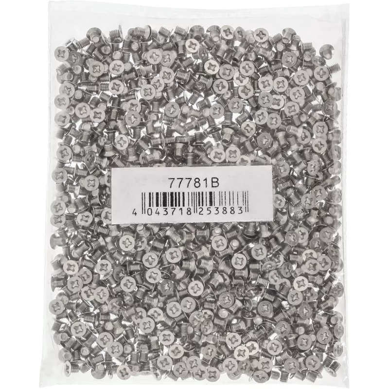 InLine Βίδες για HDD/SSD 3,5 ιντσών, 3mm, επίπεδη κεφαλή, ασημί συσκευασία 1000 τεμ.