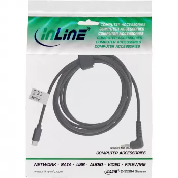 InLine Καλώδιο φόρτισης USB-C σε BenQ/ASUS Notebook (στρογγυλό/μικρό), 2m