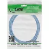 Καλώδιο δικτύου InLine® Λεπτό καλώδιο patch 74914B RJ45 Cat.6A 1,5 m Μπλε