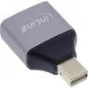 InLine 17291C Προσαρμογέας καλωδίου DisplayPort Mini DisplayPort Γκρι, Μαύρο