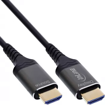 InLine 17930X Καλώδιο HDMI 30 m HDMI Type-A (Standard) Μαύρο