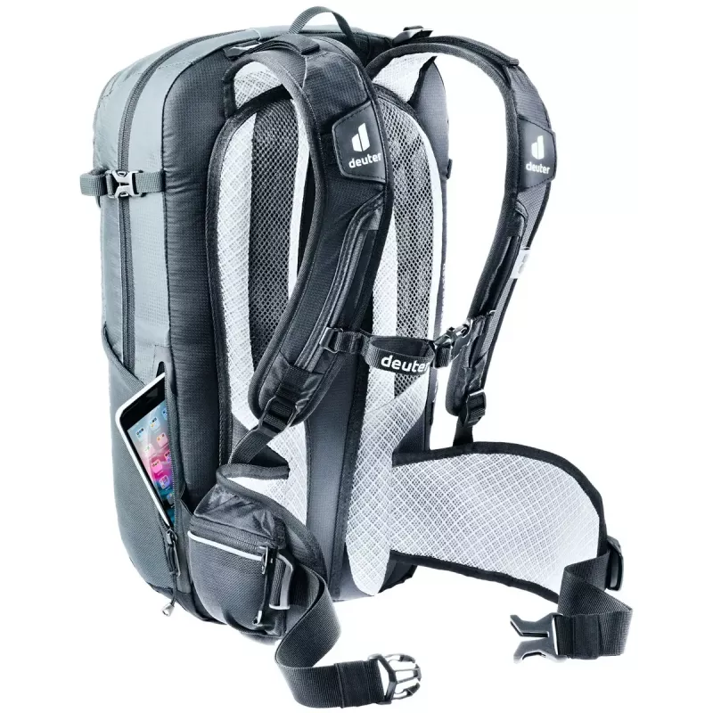 Σακίδιο ποδηλασίας Deuter Flyt 12 SL Γκρι Πολυαμίδιο Πολυεστέρας