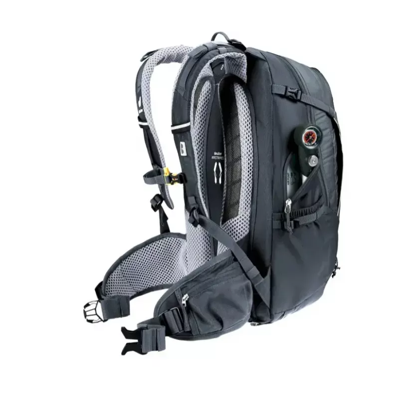Σακίδιο πλάτης DEUTER Trans Alpine 24 — σακίδιο ποδηλάτου, 24 L, μαύρο