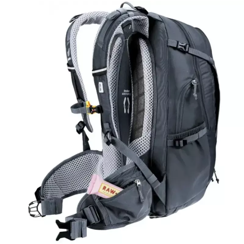 Σακίδιο πλάτης DEUTER Trans Alpine 24 — σακίδιο ποδηλάτου, 24 L, μαύρο