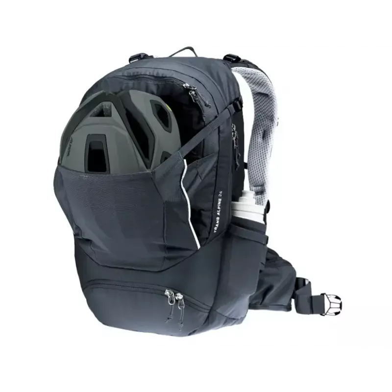 Σακίδιο πλάτης DEUTER Trans Alpine 24 — σακίδιο ποδηλάτου, 24 L, μαύρο