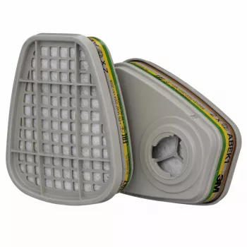 3M 6059 ABEK1R Φίλτρα αερίων και ατμών, συσκευασία 2 τεμ.