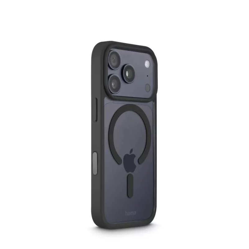 Hama Frame Protect Θήκη κινητού 16 cm (6,3 ίντσες) Cover Διάφανο, Μαύρο