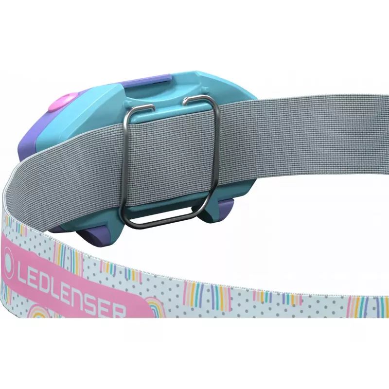 Φακός κεφαλής Ledlenser KIDLED2 βιολετί λευκός LED 5 lm