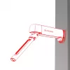 Φορητός φακός εργασίας Ledlenser 502736 12 W LED μαύρος