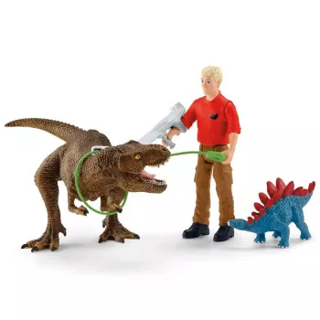 Παιχνίδι δεινοσαύρων Schleich Tyrannosaurus Rex Attack