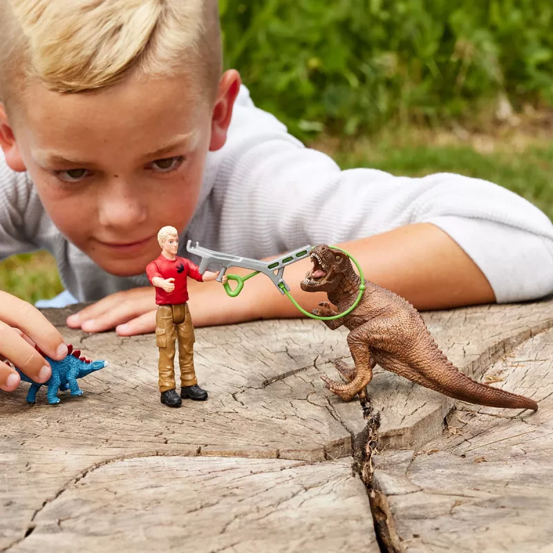 Παιχνίδι δεινοσαύρων Schleich Tyrannosaurus Rex Attack