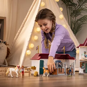 schleich HORSE CLUB Lakeview Country House and Stable, σπίτι, άλογα, 5 έτη, πολύχρωμο