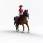 schleich HORSE CLUB Hannah & Cayenne, 5 έτη, Άλογα, Πολύχρωμο