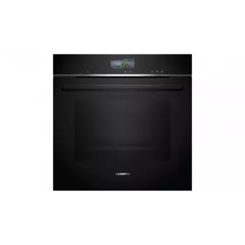 Siemens HR776G1B1 Φούρνος 71 L 3600 W Μαύρο, Ανοξείδωτο χάλυβα