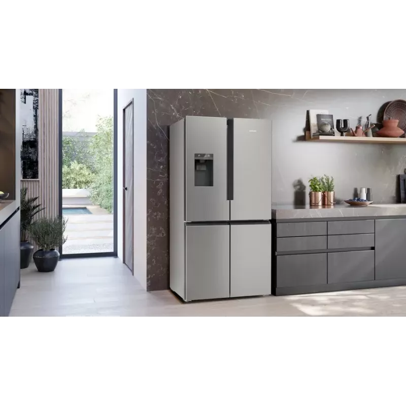 Siemens KF96DPPEA Ψυγείο side-by-side Ελεύθερο 574 L Ανοξείδωτος χάλυβας