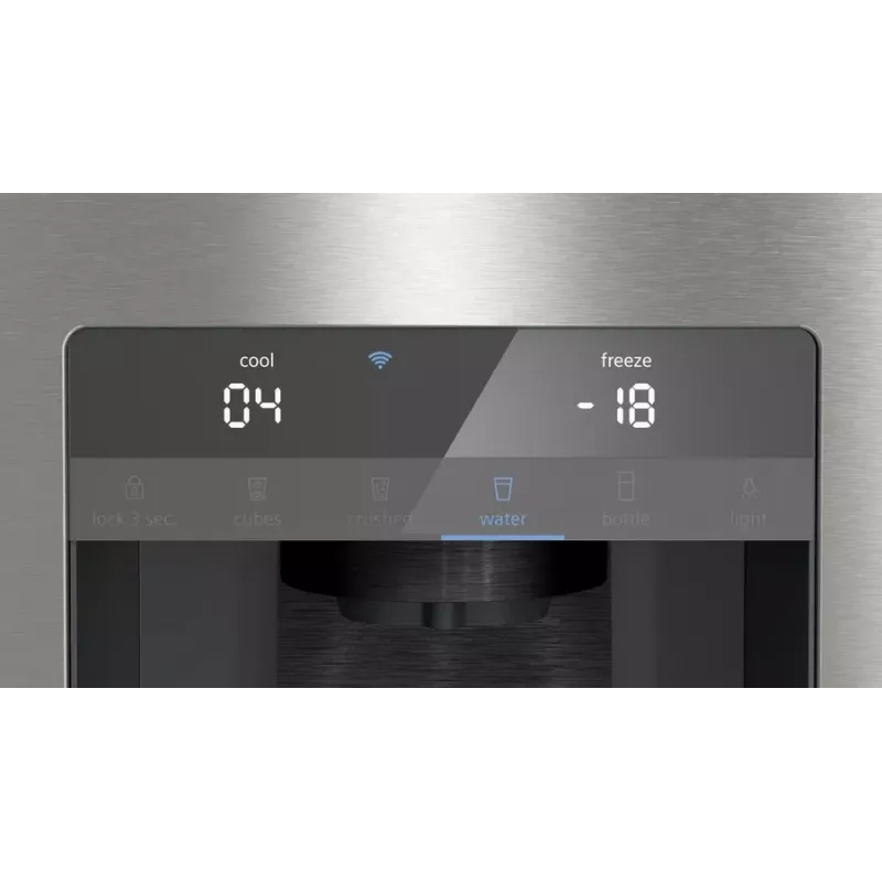 Siemens KF96DPPEA Ψυγείο side-by-side Ελεύθερο 574 L Ανοξείδωτος χάλυβας