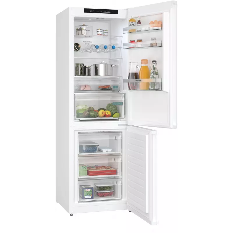 Siemens iQ300 KG36N2WCF Ψυγειοκαταψύκτης Ελεύθερος 321 L Λευκό