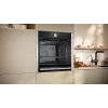 Neff N 90 B64FT33N0 Φούρνος 71 L Μαύρο, Ανοξείδωτο χάλυβα