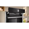 Neff N 90 B64FT33N0 Φούρνος 71 L Μαύρο, Ανοξείδωτο χάλυβα